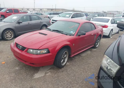 2002 Ford Mustang from USA, damaged, VIN 1FAFP40472F115877
